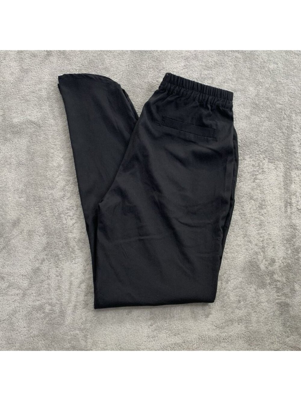 Marine Layer Allison Pants Womens XS Black Minimalist Tencel Blend Boho Casual